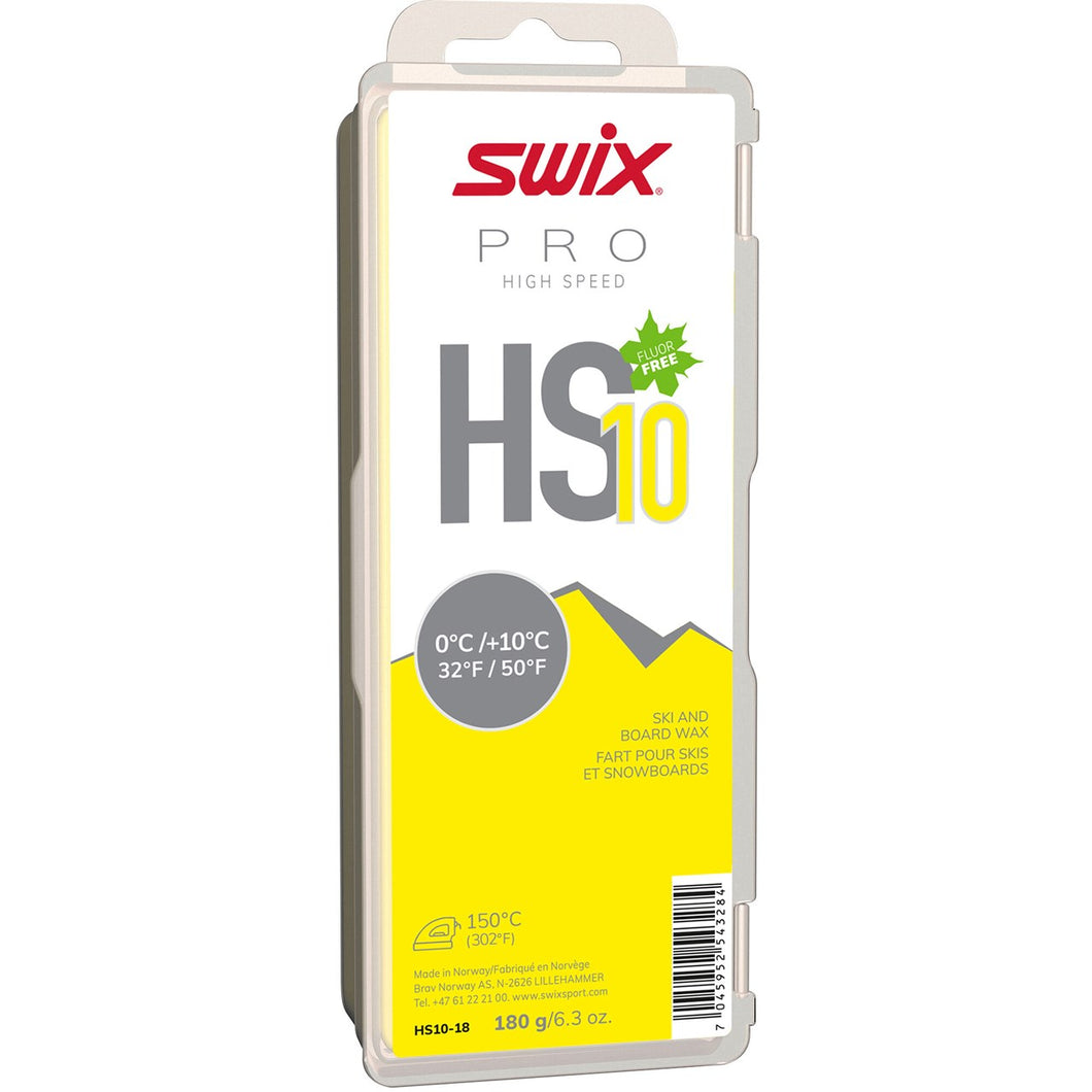 Swix HS10 Yellow, 0°C/+10°C - 180g